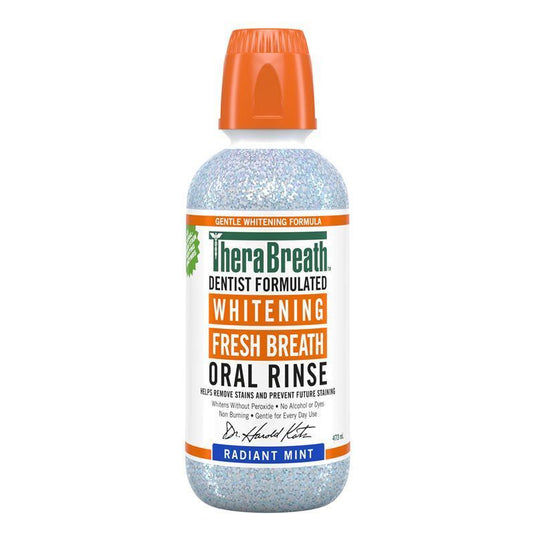 Therabreath Whitening Oral Rinse 473ml