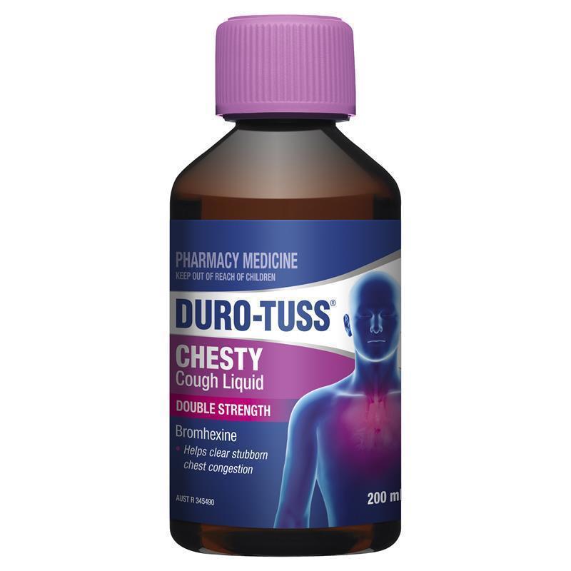 Load image into Gallery viewer, DURO-TUSS Chesty Cough Liquid Double Strength 200mL
