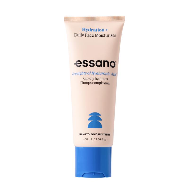 Load image into Gallery viewer, Essano Hydration Daily Facial Moisturiser with Rosehip and Hyaluronic Acid Tube 100ml
