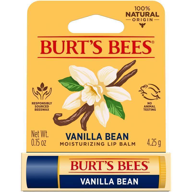 Load image into Gallery viewer, Burts Bees Lip Balm Vanilla Bean 4.25g
