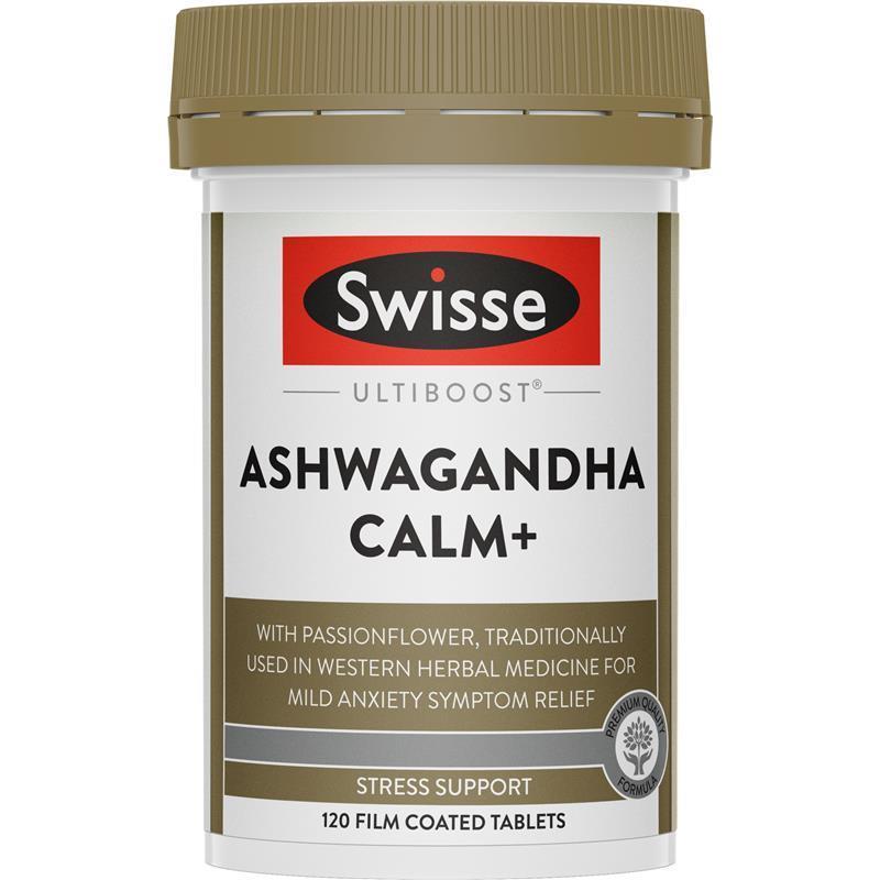 Load image into Gallery viewer, Swisse Ultiboost Ashwagandha+ Calm 120 Pack
