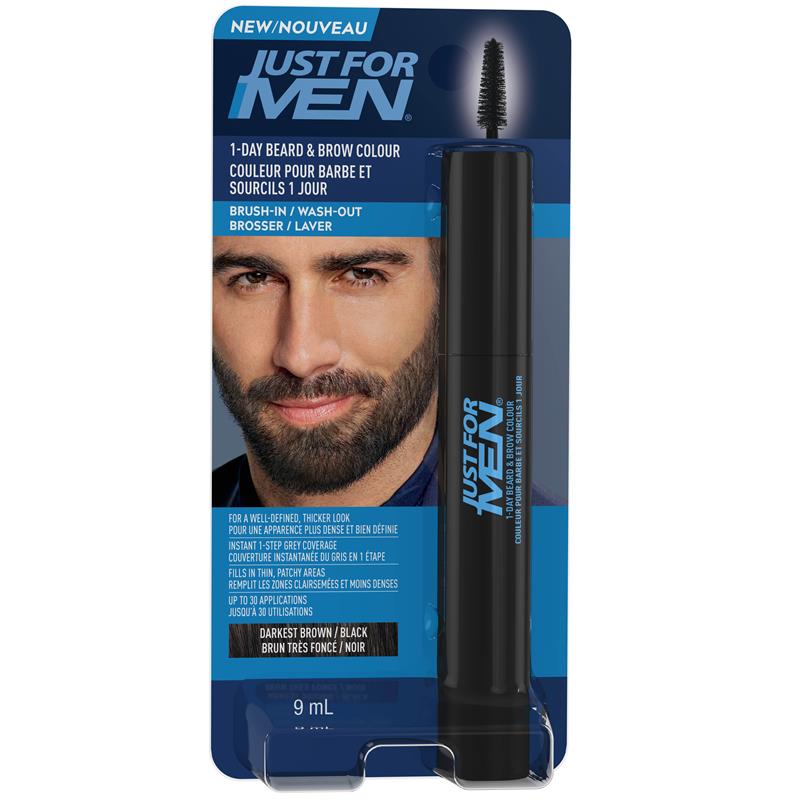 Load image into Gallery viewer, Just For Men Beard &amp; Brow Gel Darkest Brown
