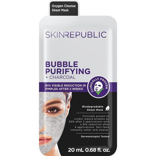Skin Republic Bubble Purifying Charcoal Face Mask