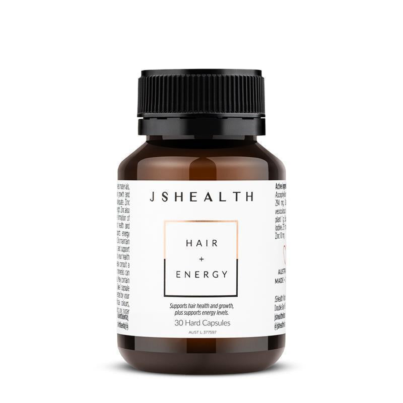 Load image into Gallery viewer, JSHealth Hair + Energy Formula 30 Capsules
