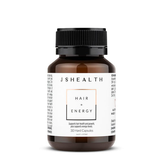 JSHealth Hair + Energy Formula 30 Capsules
