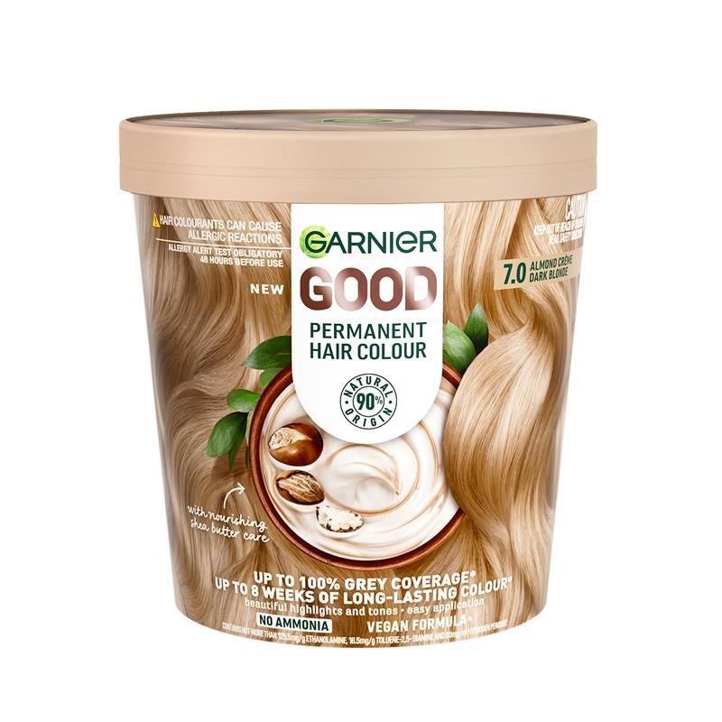 Load image into Gallery viewer, Garnier Good Hair Colour 7.0 Almond Creme
