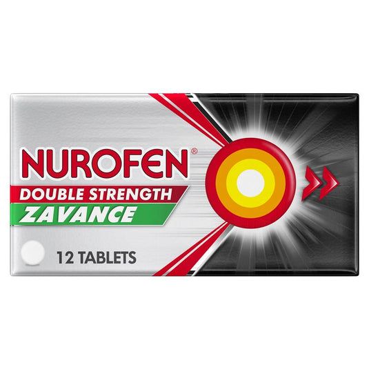 Nurofen Double Strength Zavance 512mg 12 Tablets
