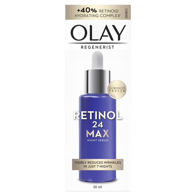 Load image into Gallery viewer, Olay Regenerist Retinol 24 Max Night Serum 30ml
