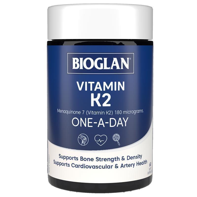 Load image into Gallery viewer, Bioglan Vitamin K2 60 Capsules
