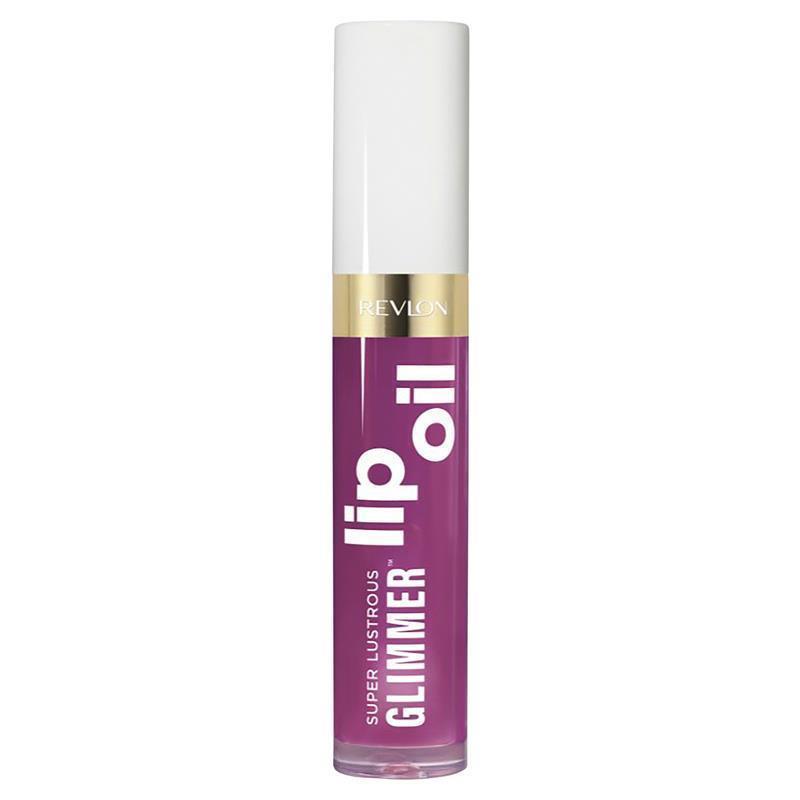 Load image into Gallery viewer, Revlon Super Lustrous Glimmer Lip Oil Plum Pop
