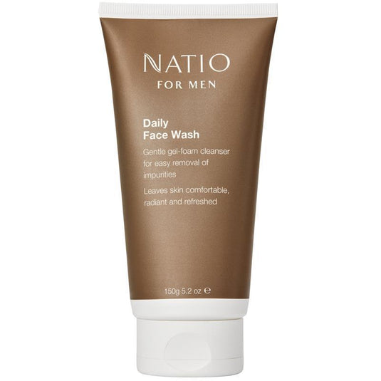 Natio Men's Daily Face Wash 150g