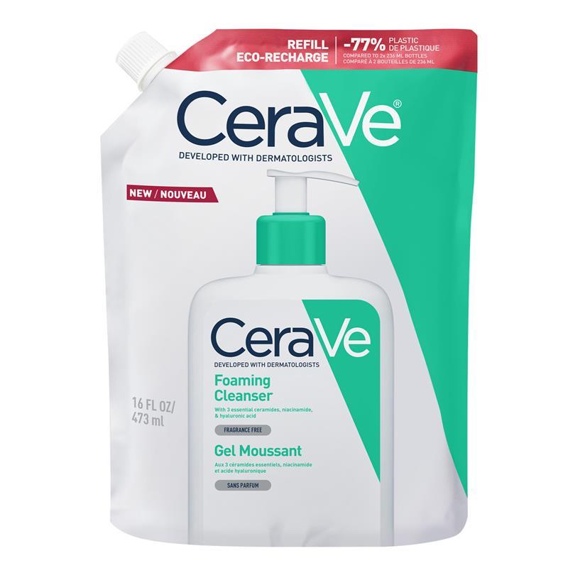 Load image into Gallery viewer, CeraVe Foaming Cleanser Eco-Recharge Refill 473ml
