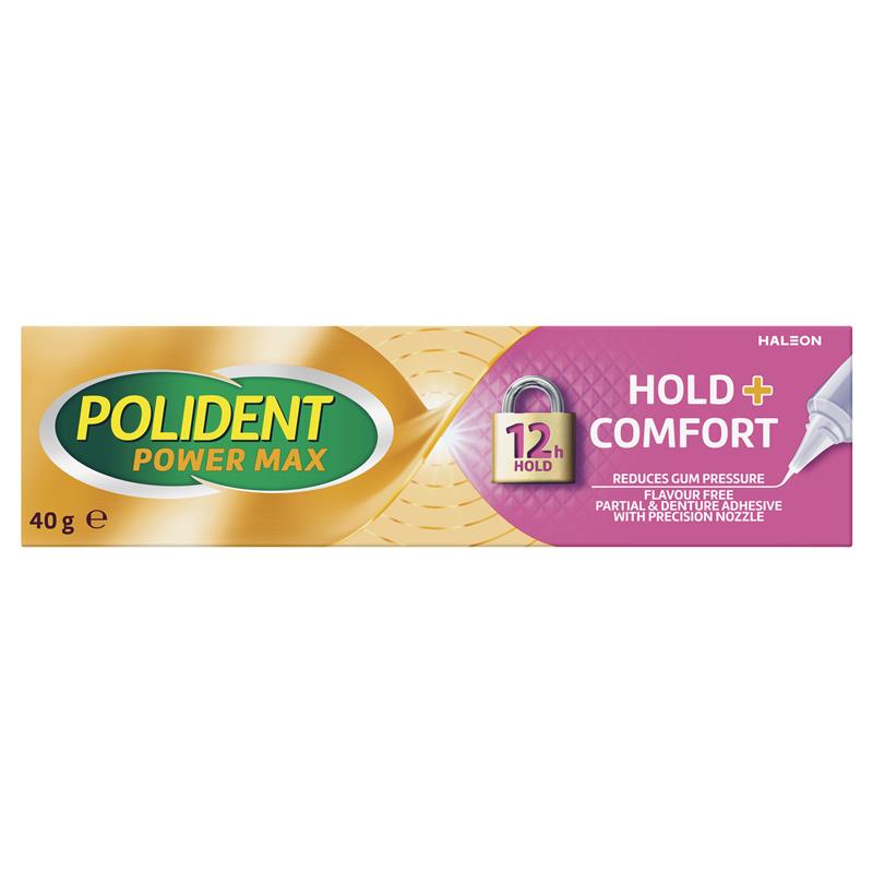 Load image into Gallery viewer, Polident Max Hold + Comfort Adhesive Cream 40g
