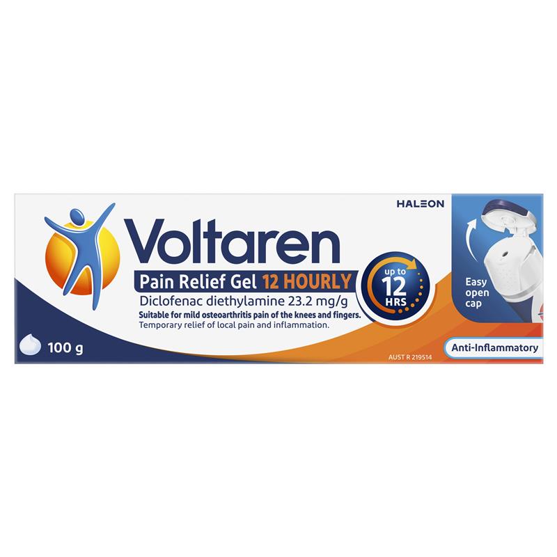 Load image into Gallery viewer, Voltaren Pain Relief Gel 12 Hourly 100g
