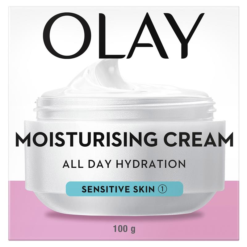 Load image into Gallery viewer, Olay Moisturising Cream Sensitive Skin 100g
