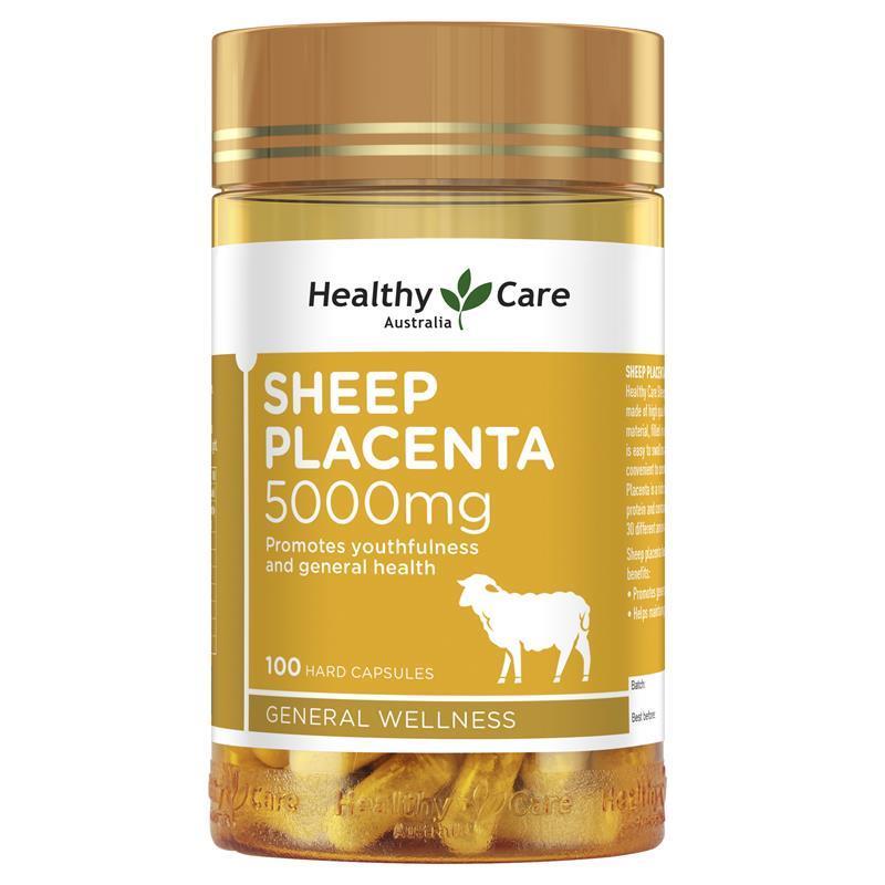 Load image into Gallery viewer, Healthy Care Sheep Placenta 5000mg 100 Capsules
