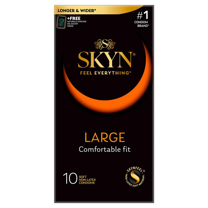 Load image into Gallery viewer, SKYN Large Condom 10 Pack
