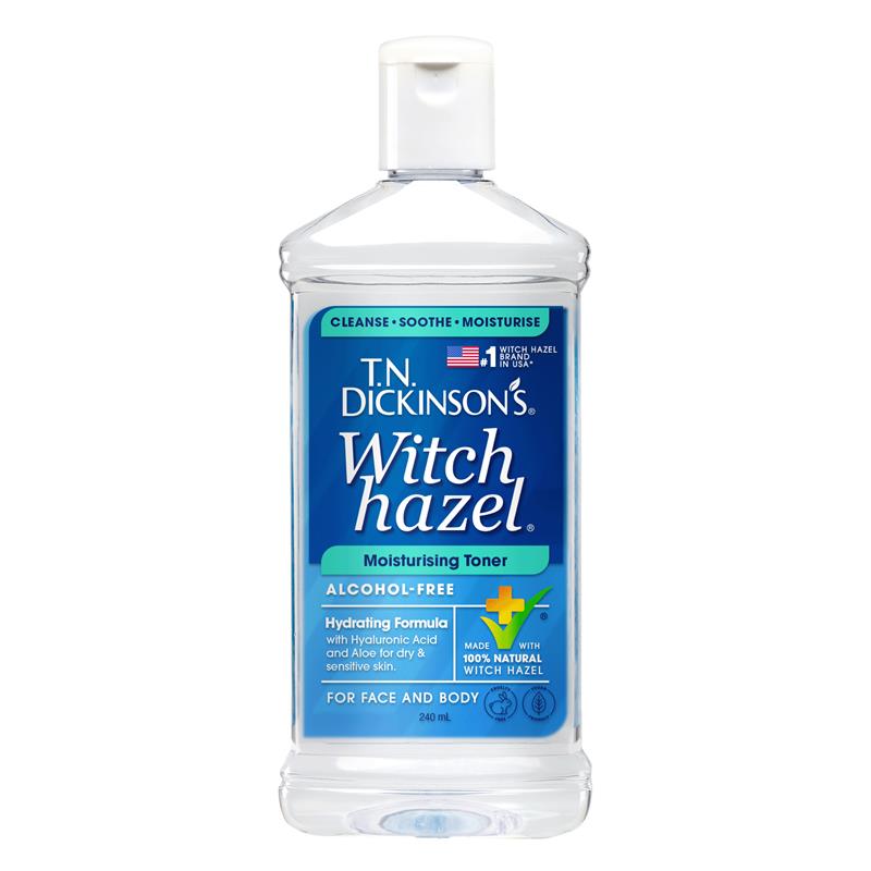 Load image into Gallery viewer, TN Dickinsons Witch Hazel Moisturising Toner 240ml
