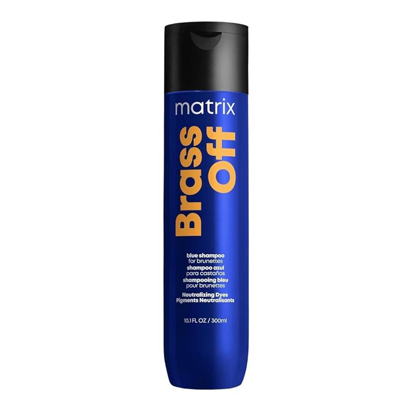 Load image into Gallery viewer, Matrix Brass Off Blue Toning Shampoo 300ml
