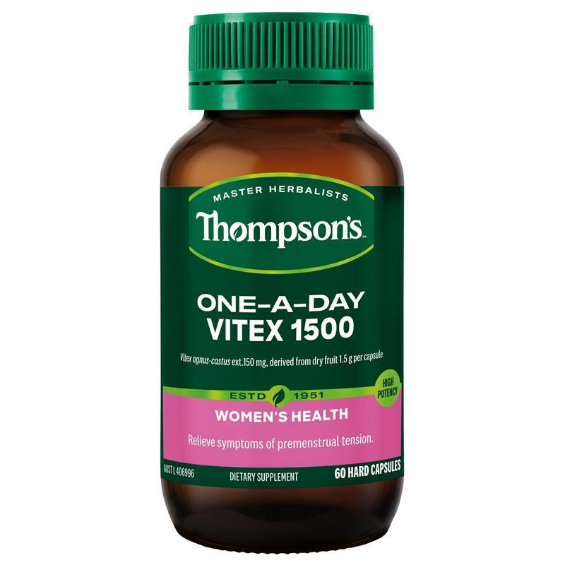 Load image into Gallery viewer, Thompson's One-A-Day Vitex 1500mg 60 Capsules
