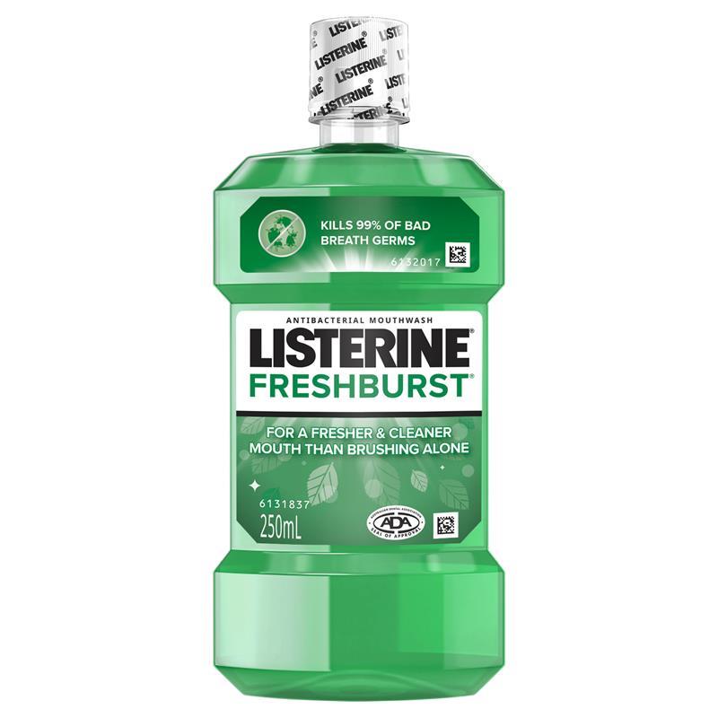 Load image into Gallery viewer, Listerine Freshburst Antibacterial Mouthwash 250mL
