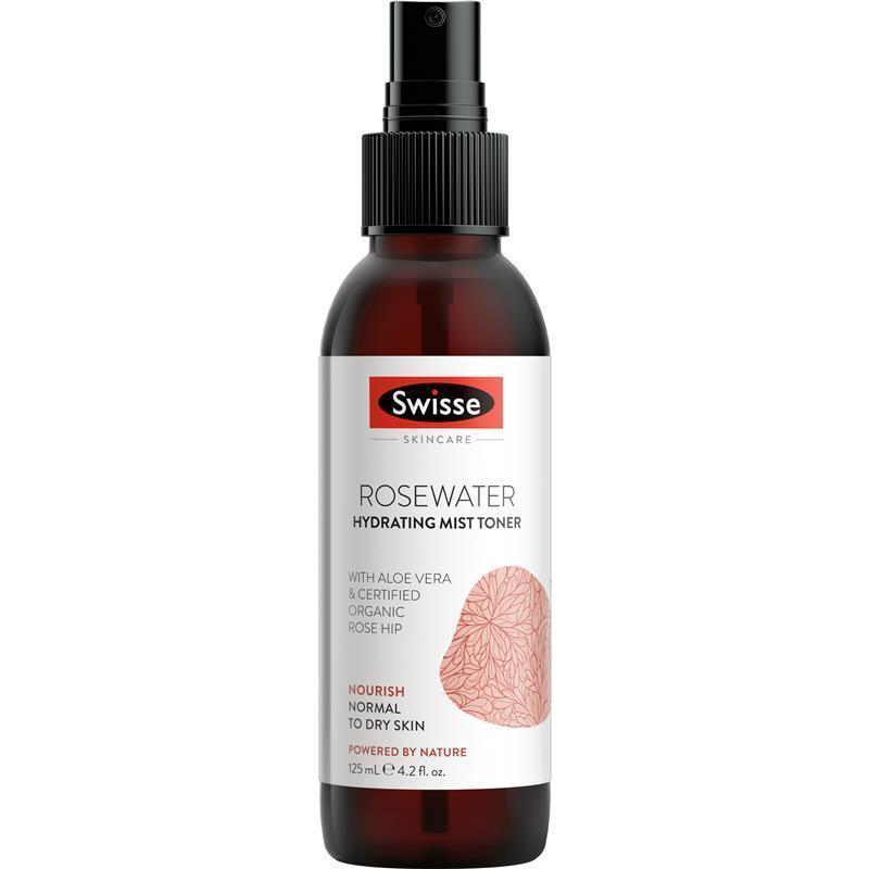 Load image into Gallery viewer, Swisse Skincare Rosewater Hydrating Mist Toner 125ml
