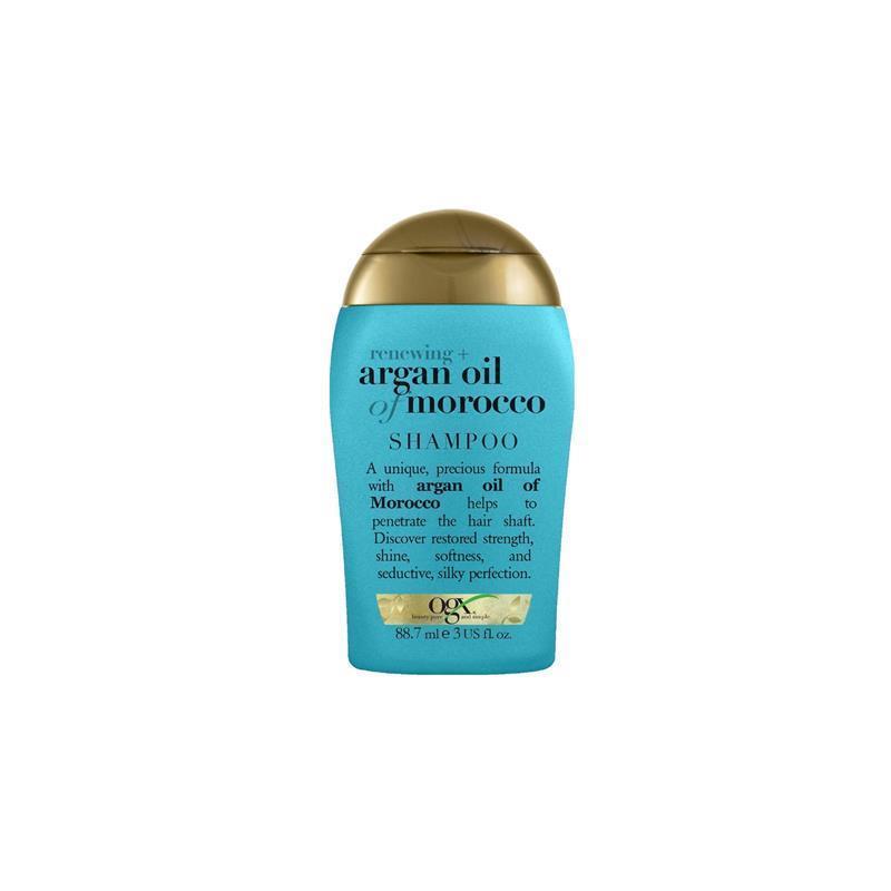 Load image into Gallery viewer, Ogx Renewing + Repairing &amp; Shine Argan Oil Of Morocco Shampoo For Dry &amp; Damaged Hair 88.7mL
