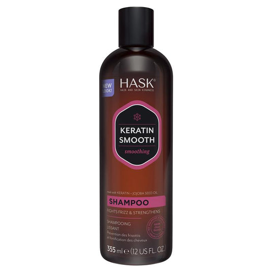 Hask Keratin Protein Smoothing Shampoo 355ml