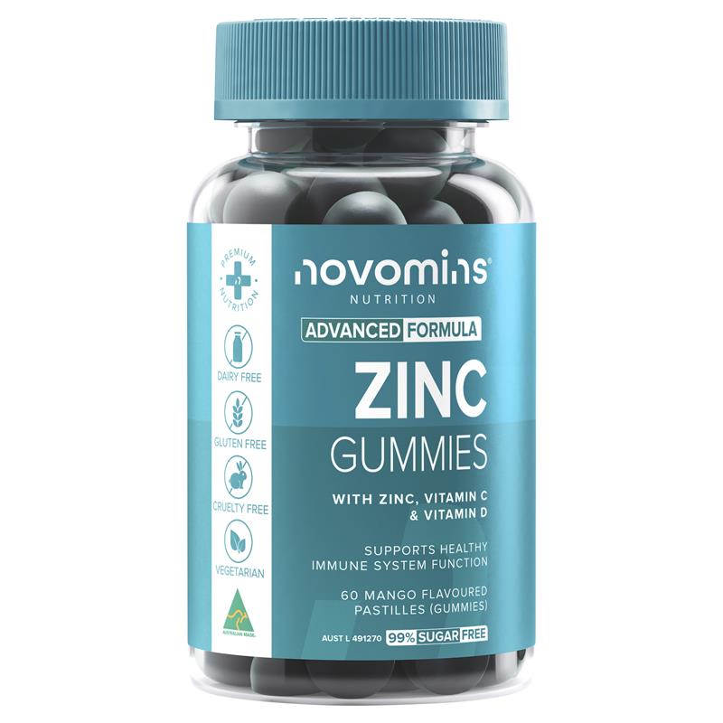 Load image into Gallery viewer, Novomins Zinc 60 Gummies NEW
