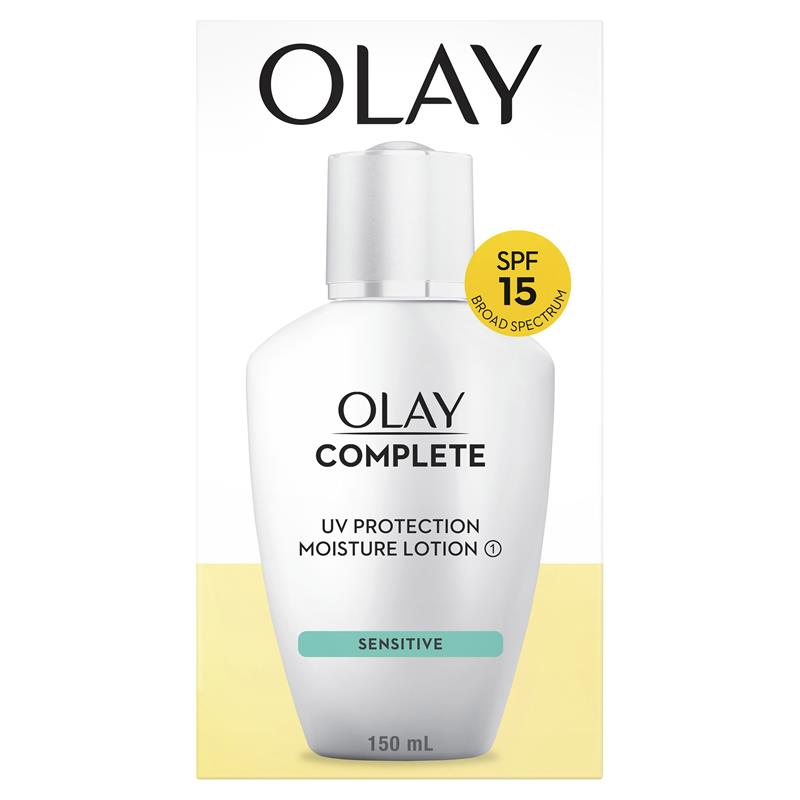 Load image into Gallery viewer, Olay Complete UV Protection Moisturiser Lotion Sensitive SPF15 150mL
