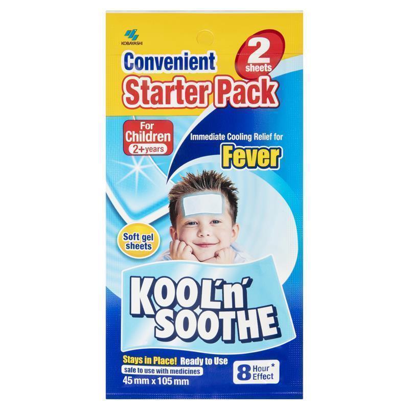 Load image into Gallery viewer, Kool n Soothe Kids Fever Relief 2 Sheets
