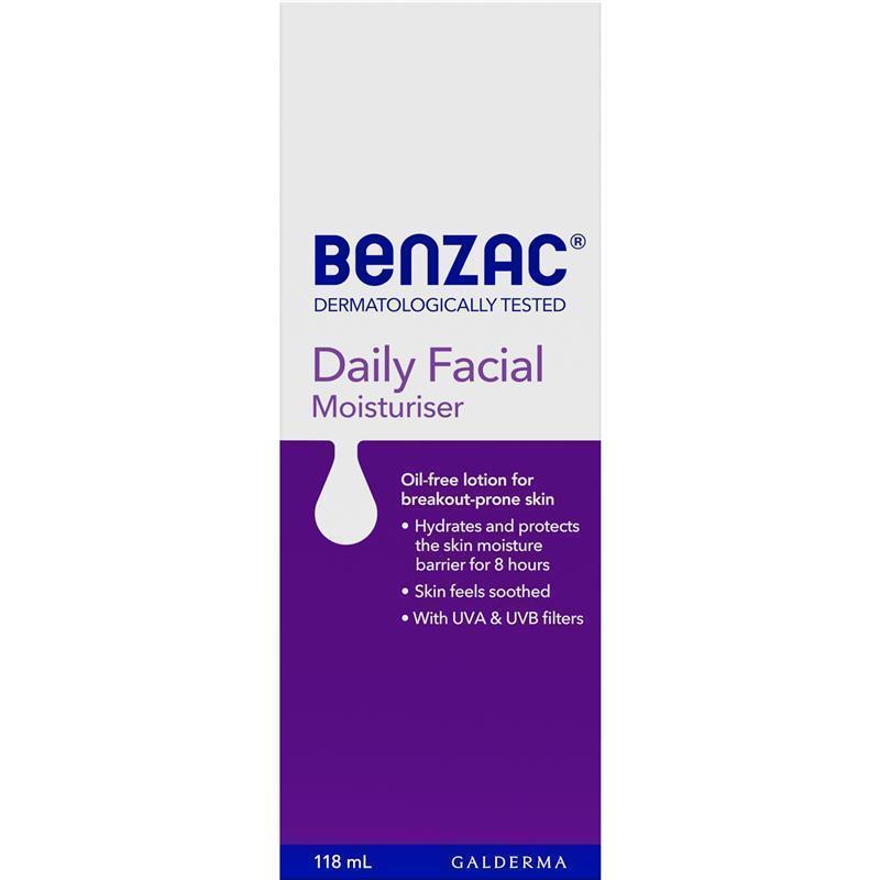 Load image into Gallery viewer, Benzac Daily Facial Moisturiser 118ml
