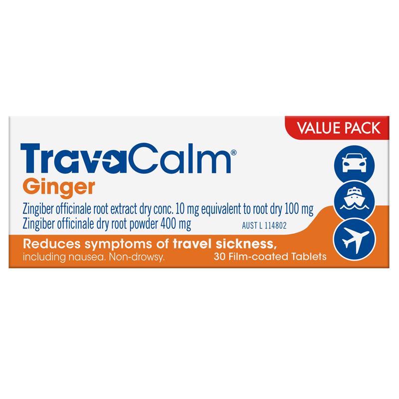 Load image into Gallery viewer, Travacalm Ginger 30 Tablets
