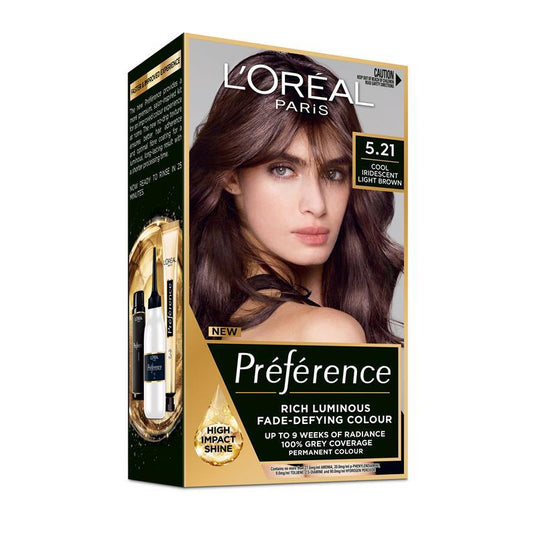 L'Oreal Paris Preference Florence 5.21 Cool Iridescent Light Brown