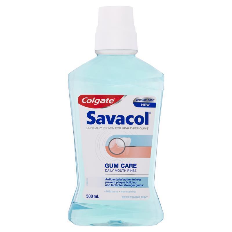 Load image into Gallery viewer, Colgate Mouthwash Savacol Gum Care Daily 500mL
