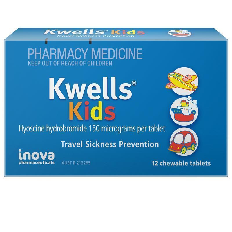 Load image into Gallery viewer, Kwells Kids Travel Sickness 12 Chewable Tablets
