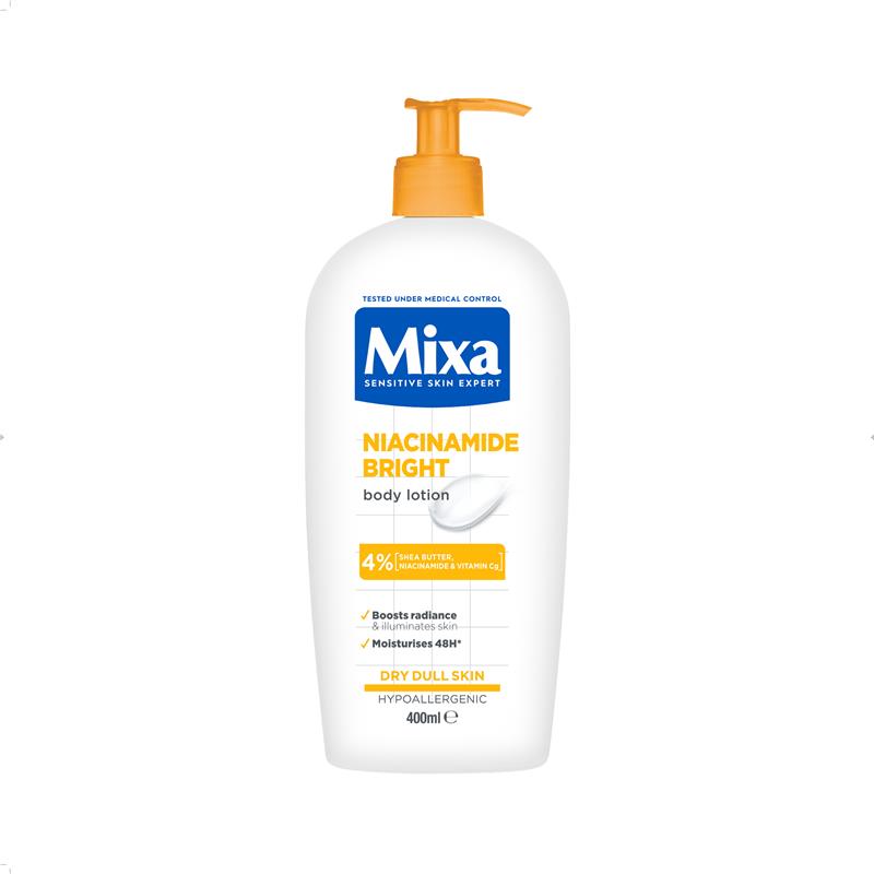 Load image into Gallery viewer, Mixa Niacinamide Bright Body Lotion 250ml
