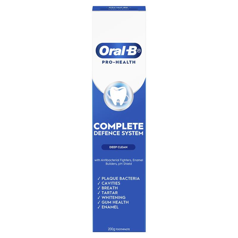 Load image into Gallery viewer, Oral B Toothpaste Pro Health Complete Defence System Deep Clean 200g
