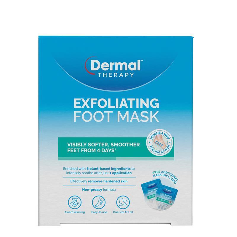 Load image into Gallery viewer, Dermal Therapy Exfoliating Foot Mask 1 Pair
