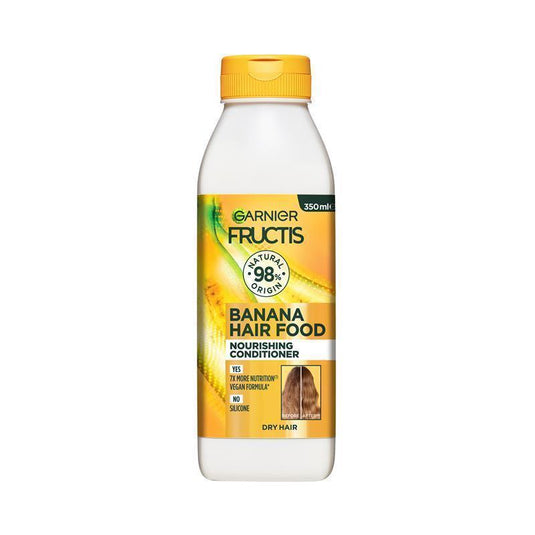 Garnier Fructis Hair Food Nourishing Banana Conditioner For Dry Hair 350ml