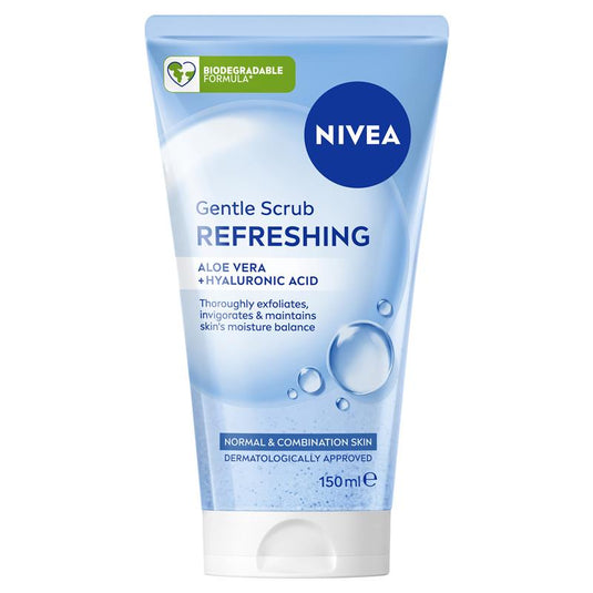 NIVEA Daily Essentials Gentle Refreshing Face Scrub 150ml