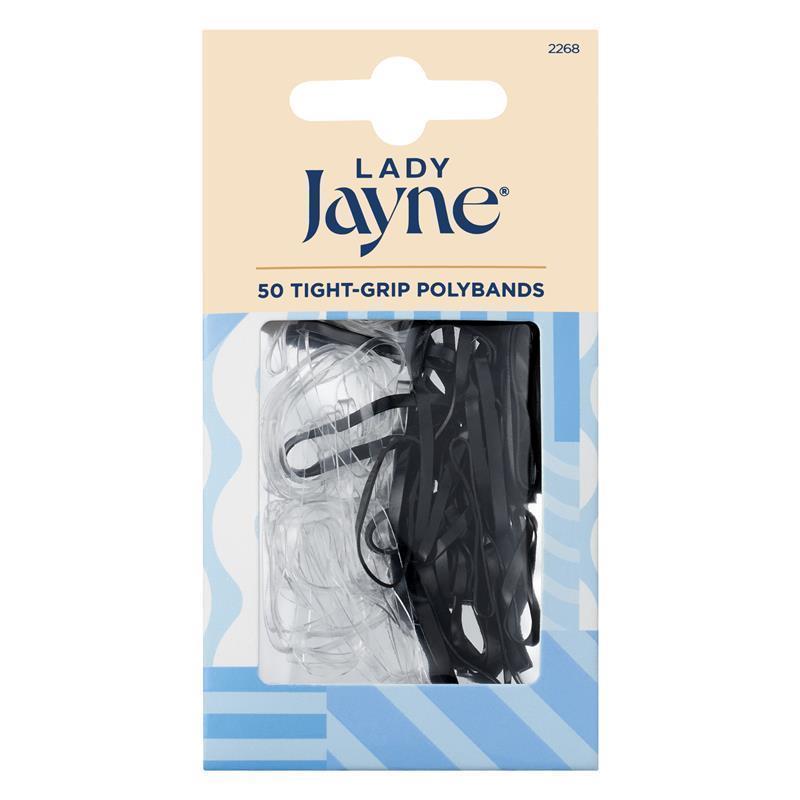 Load image into Gallery viewer, Lady Jayne Snagless Elastics, Black, Pk50
