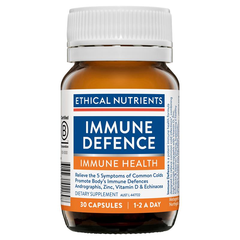 Load image into Gallery viewer, Ethical Nutrients Immune Defence 30 Capsules
