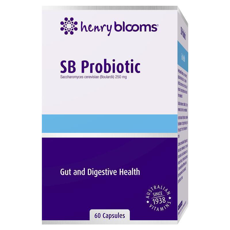 Load image into Gallery viewer, Henry Blooms Probiotic Gut Health 60 Vegetarian Capsules
