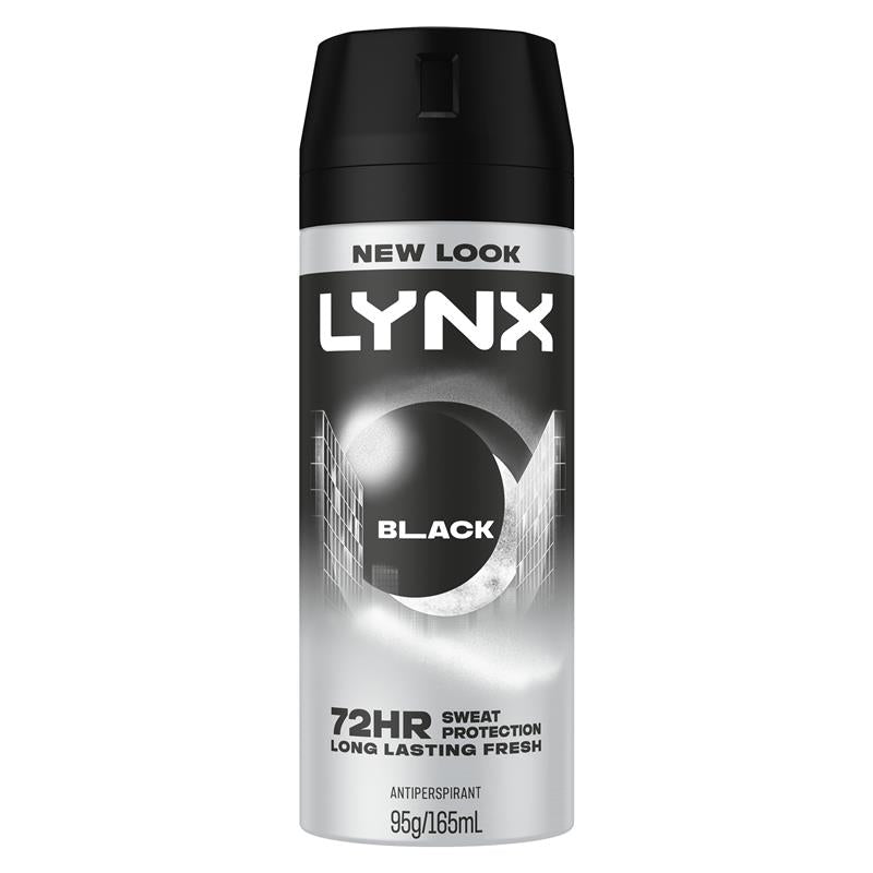 Load image into Gallery viewer, Lynx Deodorant Antiperspirant Black 165ml

