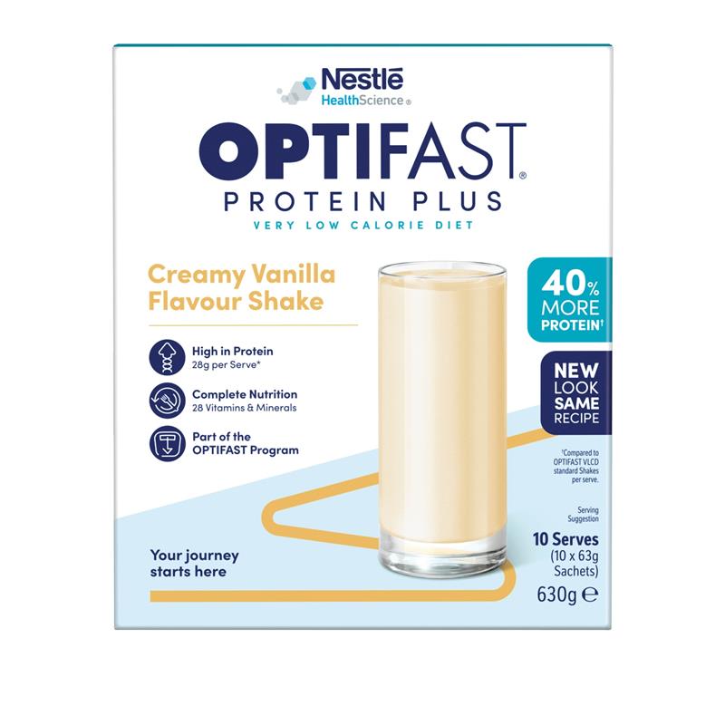 Load image into Gallery viewer, Optifast VLCD Protein Plus Shake Vanilla 10 Pack 630g
