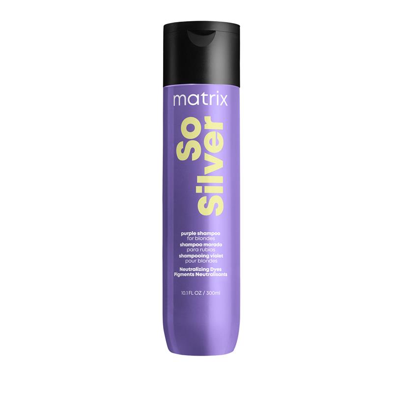 Load image into Gallery viewer, Matrix So Silver Purple Toning Shampoo 300ml
