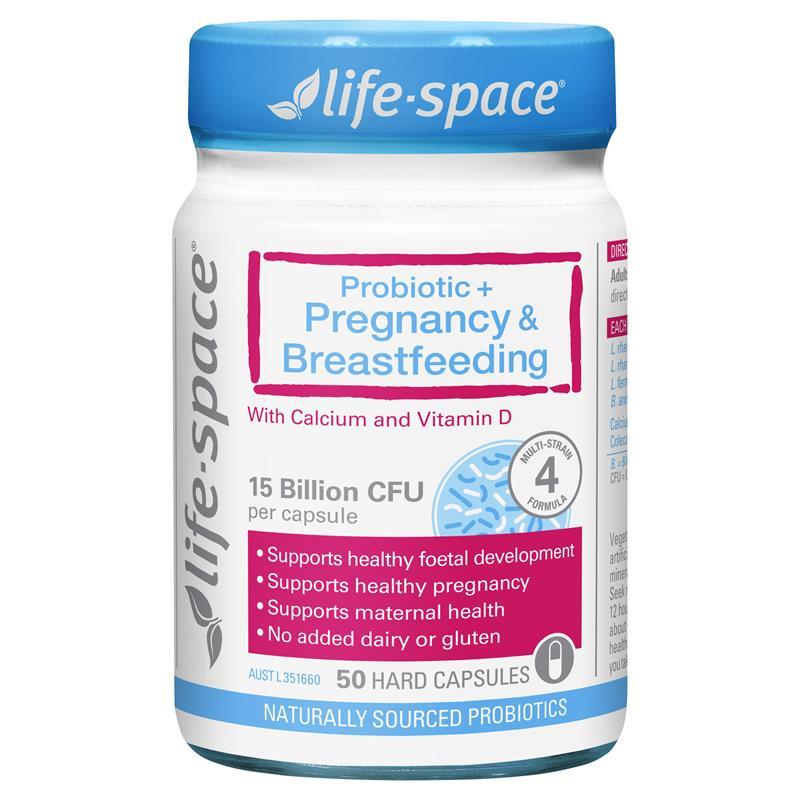 Load image into Gallery viewer, Life-Space Probiotic + Pregnancy &amp; Breastfeeding 50 Capsules
