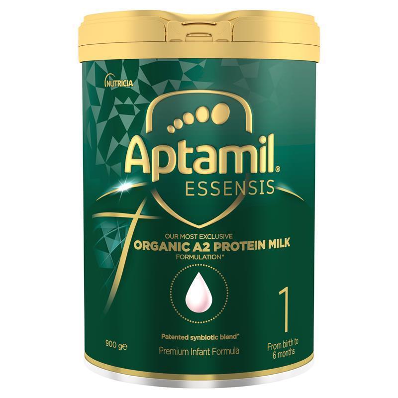 Load image into Gallery viewer, Aptamil Essensis Organic A2 Protein Milk 1 Premium Infant Formula From Birth to 6 Months 900g
