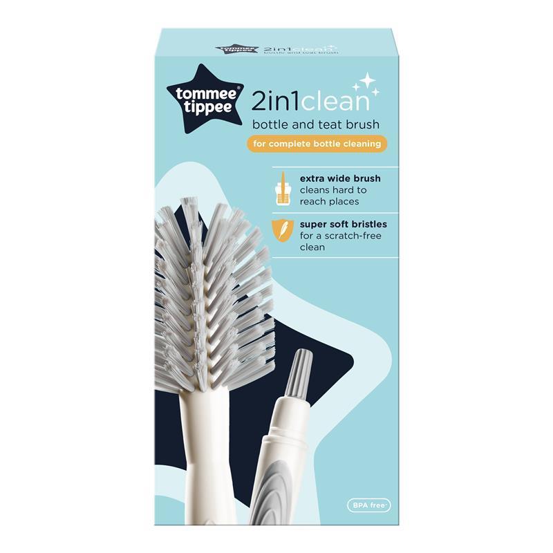 Load image into Gallery viewer, Tommee Tippee Closer to Nature 2-in-1 Baby Bottle Brush

